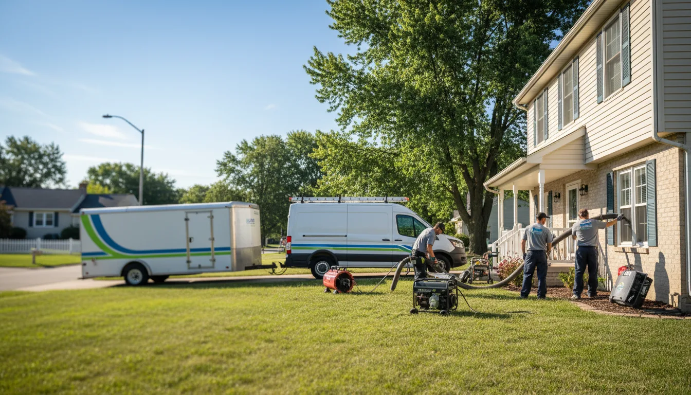 Flooded Basement Restoration And Cleanup With Repair in Mccoy, CO near me